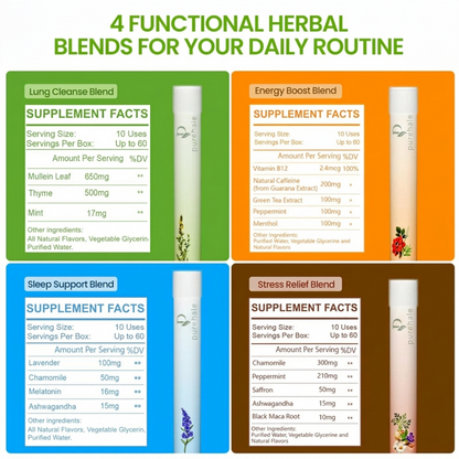 PureHale's Herbal Diffusion Pens Bundle