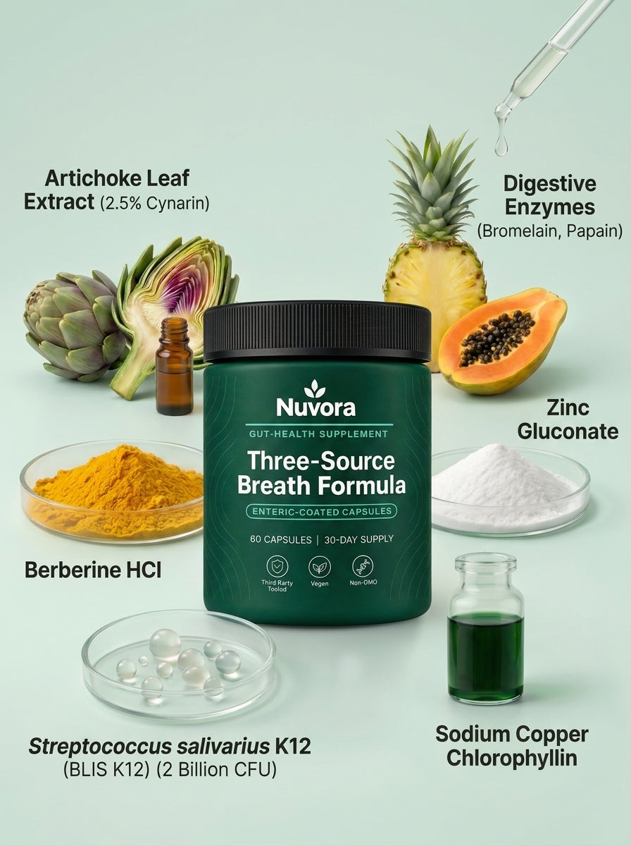 NUVORA - Three Source Breath Formula