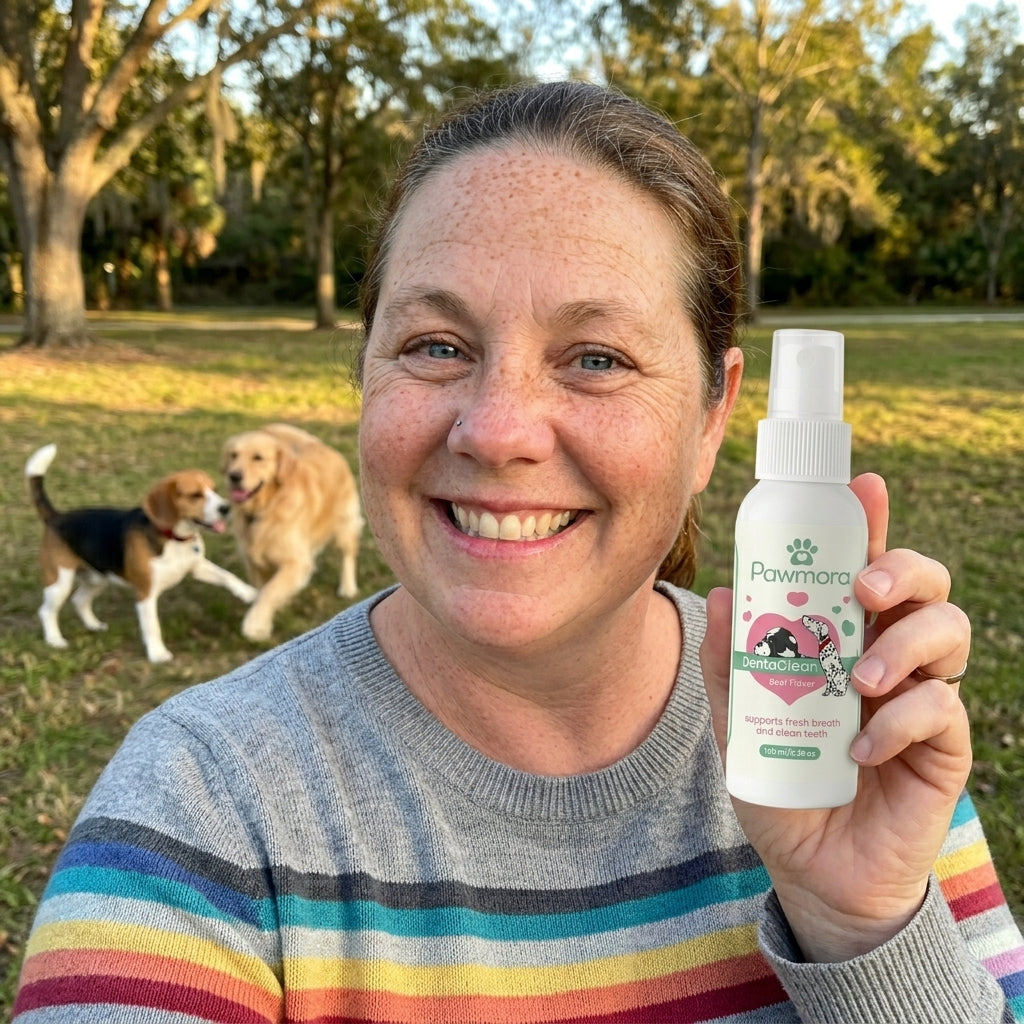 Pawmora™ Natural Dental Clean Spray for Dogs
